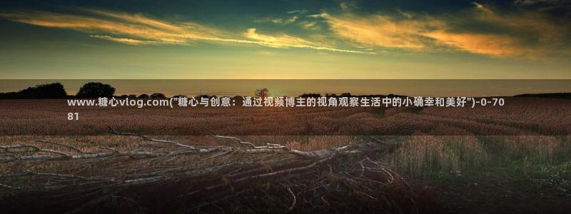 糖心vlog官网现在时间