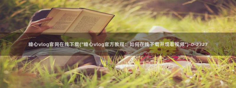 糖心vlog在线观看高清